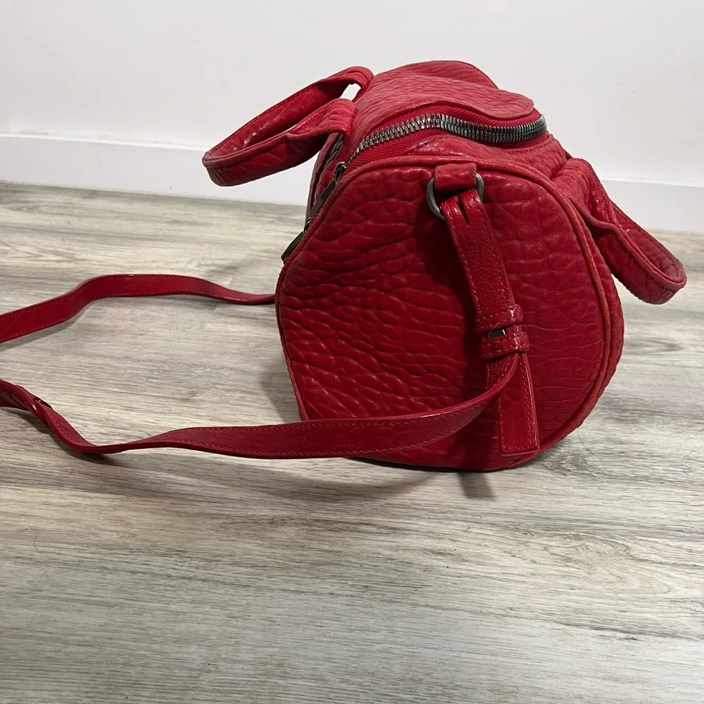 Alexander Wang Red Rockie Crossbody Satchel Bag - Picture 3 of 16